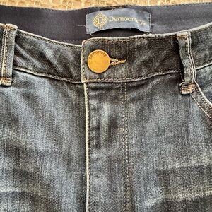 Democracy Dark Blue Flare & Wide Leg Jeans